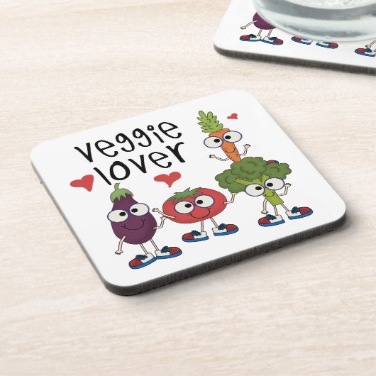 Veggie Lover Untersetzer (Linke Seite)