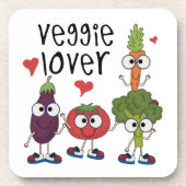 Veggie Lover Untersetzer (Vorderseite)