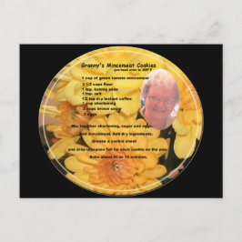 Veggie Mincemeat Cookie Rezept Postkarte