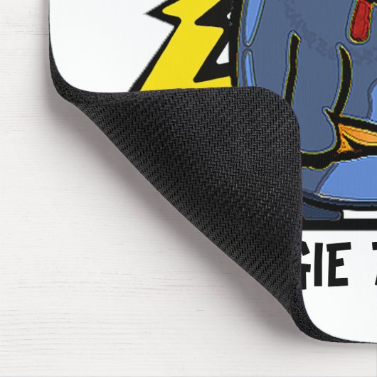 Veggie-Monster-Mausunterlage Mousepad (Ecke)