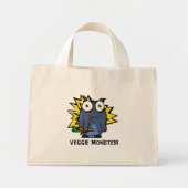 Veggie Monster Totasche Mini Stoffbeutel (Vorne)