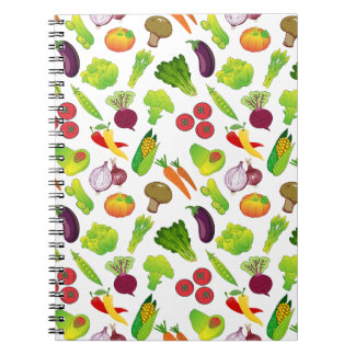 Veggie Pattern Notizblock