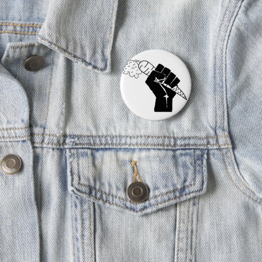 Veggie-Power! Knopf Button (Beispiel)