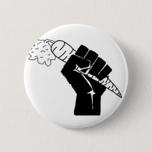 Veggie-Power! Knopf Button