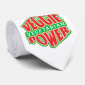 Veggie-Power Krawatte (Gerollt)