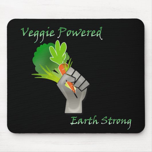 Veggie Powered Mousepad (Vorne)