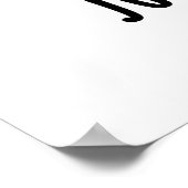 Veggie Puns Kale Me Funny Food Puff Poster (Ecke)