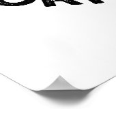 Veggie Puns Turnip Me on Funny Gemüse Puppe Poster (Ecke)