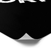 Veggie Puns Turnip Me on Funny Pun Dark BG Poster (Ecke)