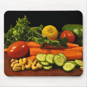 Veggie-Salat-Platte Mousepad