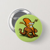 Veggie Saurus Rex Button (Vorne & Hinten)
