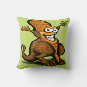 Veggie Saurus Rex Throw Kissen