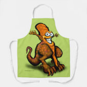 Veggie Saurus Schürze (Vorderseite)