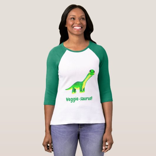 Veggie-Saurus-Shirt T-Shirt (Vorne ganz)