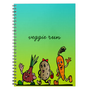 Veggie-Spaß Notizblock