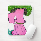 "Veggie Stroal Dance" Mousepad für abstraktes Desi (Mit Mouse)