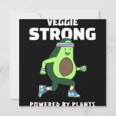 Veggie Strong, Powered by Pflanze (Rückseite)