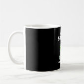 Veggie Strong, Powered by Pflanze Kaffeetasse (Links)