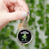 Veggie Strong, Powered by Pflanze Schlüsselanhänger (Hand)