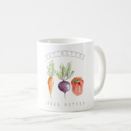Veggie Trio | Bessere Ernährung | BIO Kaffeetasse