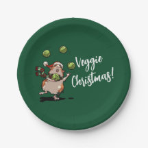 Veggie Weihnachten! Guinea Pig Juggling Sprouts
