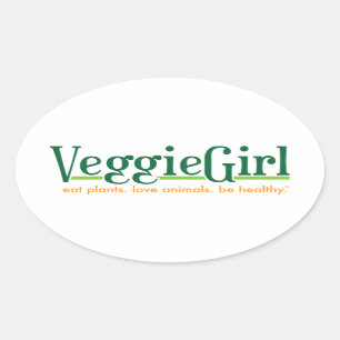 VeggieGirl Aufkleber
