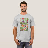 Veggies 19 Gartenarbeit, Geschenk, Gemüse, Gärtner T-Shirt (Vorne ganz)