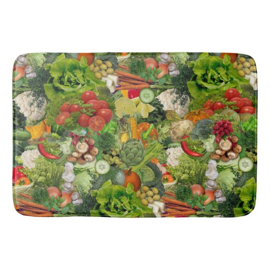 Veggies Badematte (Vorderseite)