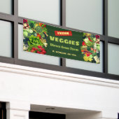 Veggies direkt aus dem Betrieb Banner (Äußeres Gebäude)