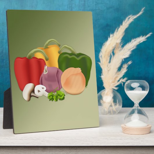 Veggies Fotoplatte (Seite)