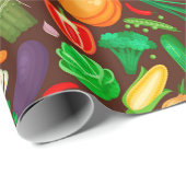 Veggies Geschenkpapier (Rolleneckpunkt)