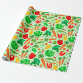 Veggies Geschenkpapier (Ungerollt)