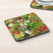 Veggies Getränkeuntersetzer (Linke Seite)