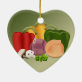 Veggies Keramik Ornament (Hinten)