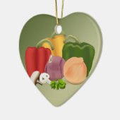 Veggies Keramik Ornament (Links)