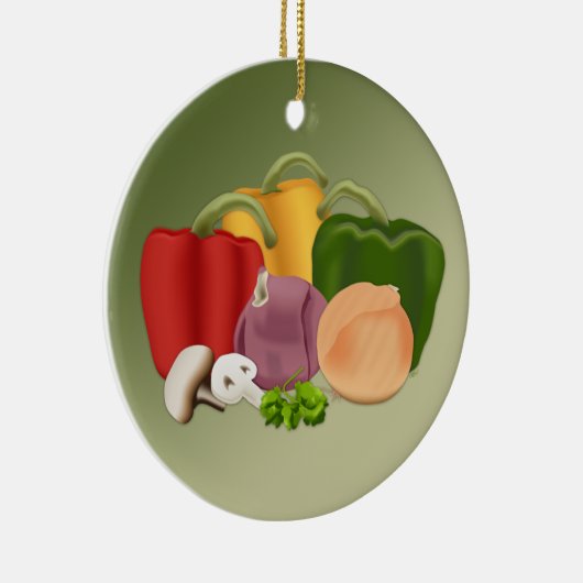 Veggies Keramik Ornament (Rechts)