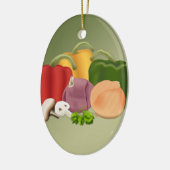 Veggies Keramik Ornament (Links)