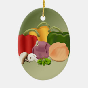 Veggies Keramik Ornament
