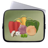 Veggies Laptopschutzhülle (Vorderseite)