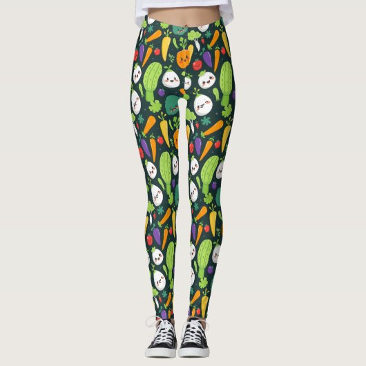 Veggies Leggings (Vorderseite)