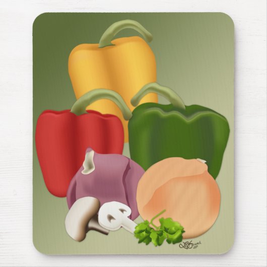 Veggies Mousepad (Vorne)