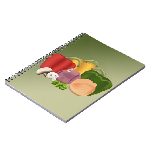 Veggies Notizblock (Linke Seite)