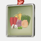 Veggies Ornament Aus Metall (Links)