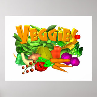 Veggies Poster