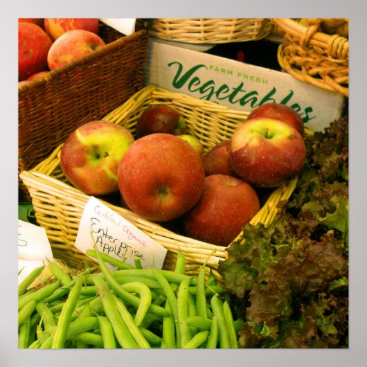 Veggies Print Poster (Vorne)