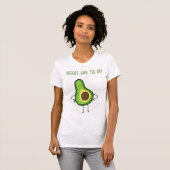 Veggies retten den T - Shirt des Tag(Avocado) (Vorne ganz)