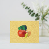 Veggies-Rezept-Karte Postkarte (Stehend Vorderseite)
