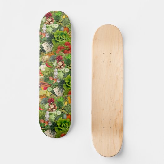 Veggies Skateboard (Vorderseite)