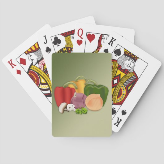 Veggies Spielkarten (Rückseite)