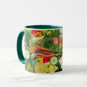 Veggies Tasse (Vorderseite Links)